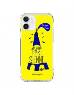 Coque iPhone 12 et 12 Pro Je suis Parisienne La Tour...