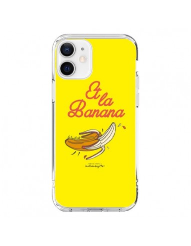 Coque iPhone 12 et 12 Pro Et la banana banane - Leellouebrigitte
