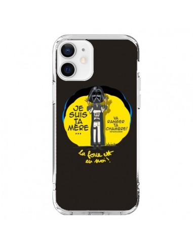 Coque iPhone 12 et 12 Pro Je suis ta mère Va ranger ta chambre Star Wars - Leellouebrigitte