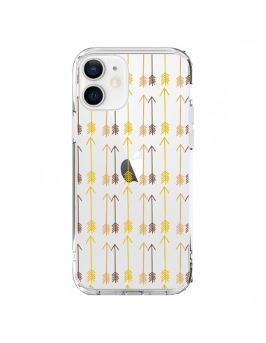 Coque iPhone 12 et 12 Pro Fleche Arrow Transparente - Petit Griffin