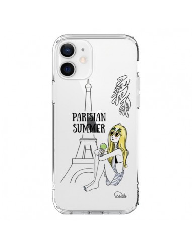 Coque iPhone 12 et 12 Pro Parisian Summer Ete Parisien Transparente - Lolo Santo