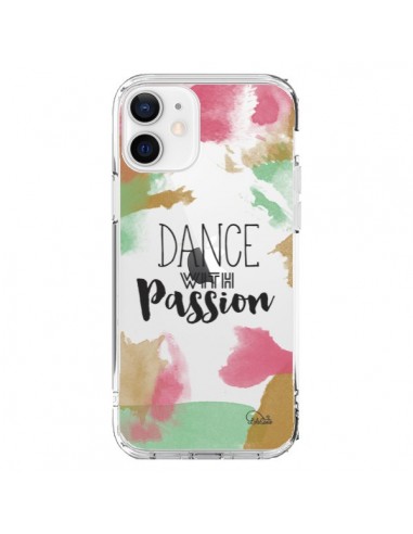 Coque iPhone 12 et 12 Pro Dance With Passion Transparente - Lolo Santo