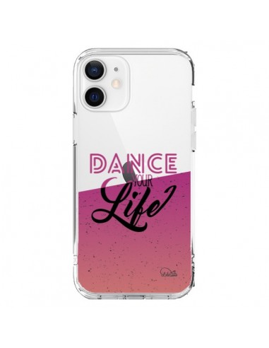 Coque iPhone 12 et 12 Pro Dance Your Life Transparente - Lolo Santo