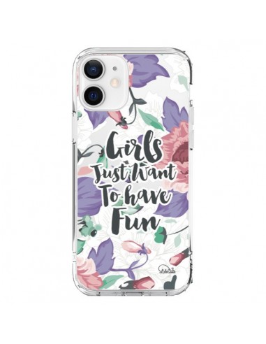 Coque iPhone 12 et 12 Pro Girls Fun Transparente - Lolo Santo