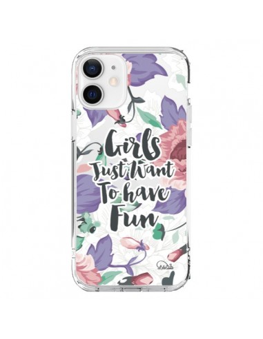 iPhone 12 and 12 Pro Case Girl Divertente Clear - Lolo Santo