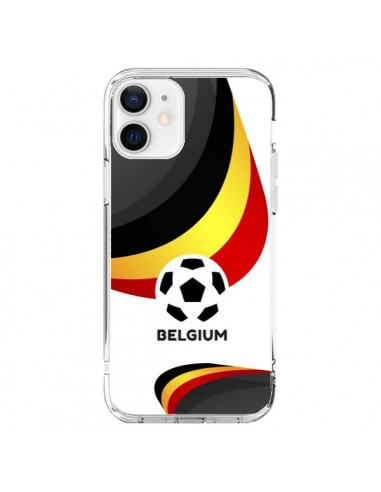 Coque iPhone 12 et 12 Pro Equipe Belgique Football - Madotta