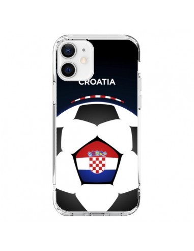 Coque iPhone 12 et 12 Pro Croatie Ballon Football - Madotta