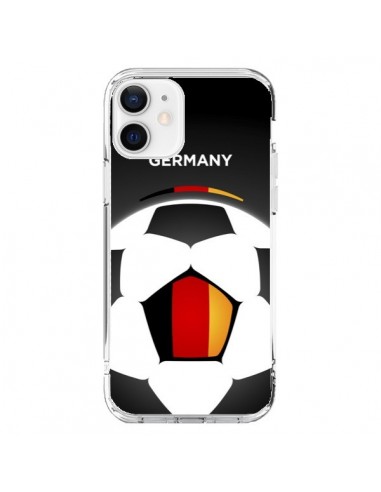 Coque iPhone 12 et 12 Pro Allemagne Ballon Football - Madotta