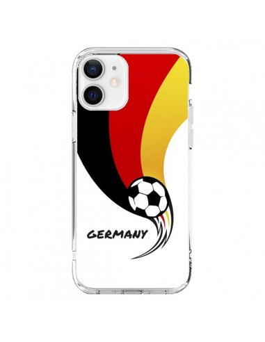 Coque iPhone 12 et 12 Pro Equipe Allemagne Germany Football - Madotta