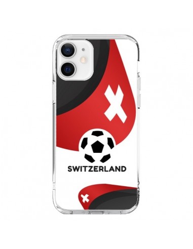Coque iPhone 12 et 12 Pro Equipe Suisse Football - Madotta