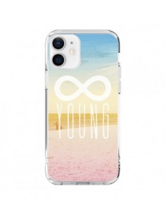 iPhone 12 and 12 Pro Case Forever Young Plage Beach -...