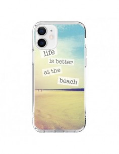 iPhone 12 and 12 Pro Case Life is better at the beach Ete...