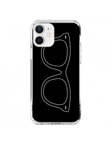 Coque iPhone 12 et 12 Pro Lunettes Noires - Mary Nesrala