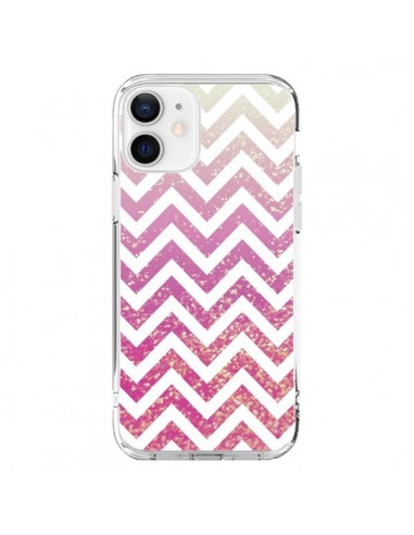 Coque iPhone 12 et 12 Pro Chevron Pixie Dust Triangle Azteque - Mary Nesrala