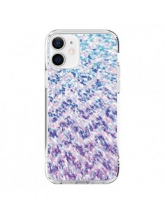 Cover iPhone 12 e 12 Pro Chevron Splash Triangolo Azteco...