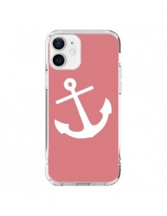 Coque iPhone 12 et 12 Pro Ancre Corail - Mary Nesrala