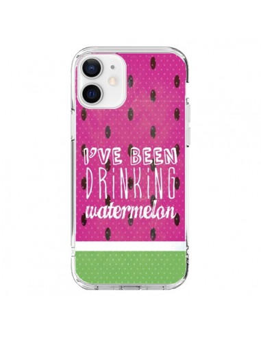 Coque iPhone 12 et 12 Pro Pasteque Watermelon - Mary Nesrala