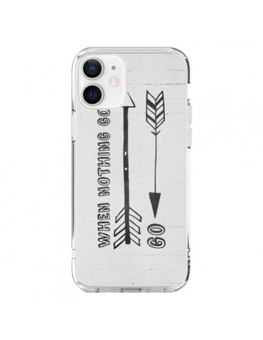 Coque iPhone 12 et 12 Pro When nothing goes right - Mary Nesrala