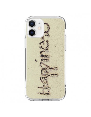 Cover iPhone 12 e 12 Pro Happiness Sabbia - Mary Nesrala