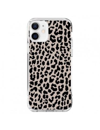 Coque iPhone 12 et 12 Pro Leopard Marron - Mary Nesrala