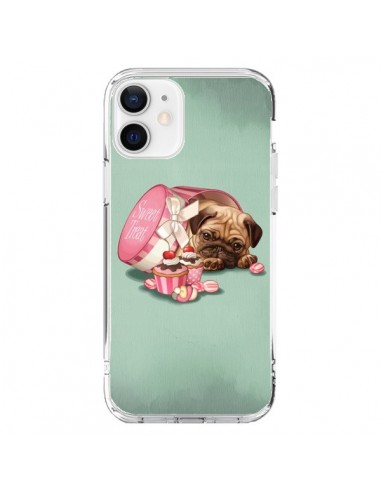 Cover iPhone 12 e 12 Pro Cane Cupcakes Torta Bonbon Boite - Maryline Cazenave