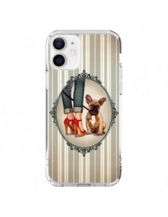 iPhone 12 and 12 Pro Case Lady Jambes Dog - Maryline...