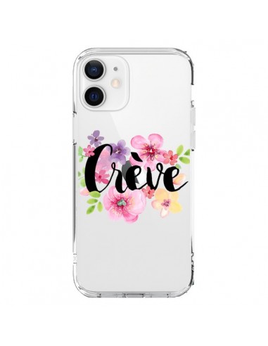 Coque iPhone 12 et 12 Pro Crève Fleurs Transparente - Maryline Cazenave