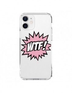 Cover iPhone 12 e 12 Pro WTF What The Fuck Trasparente -...