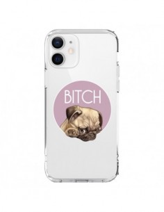 iPhone 12 and 12 Pro Case Bulldog Bitch Clear - Maryline...