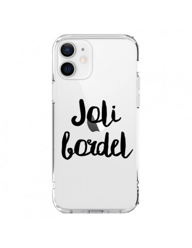 Cover iPhone 12 e 12 Pro Joli Bordel Trasparente - Maryline Cazenave