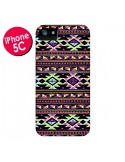 Coque iPhone 5C Black Aylen Azteque - Monica Martinez