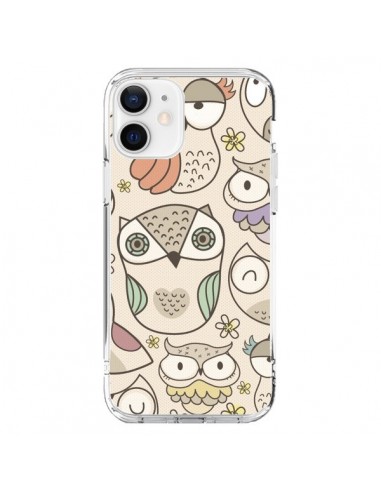 Coque iPhone 12 et 12 Pro Chouette Vintage - Maria Jose Da Luz