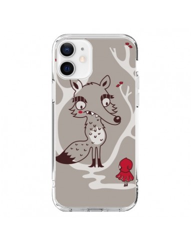 Coque iPhone 12 et 12 Pro Le Petit Chaperon Rouge Loup - Maria Jose Da Luz