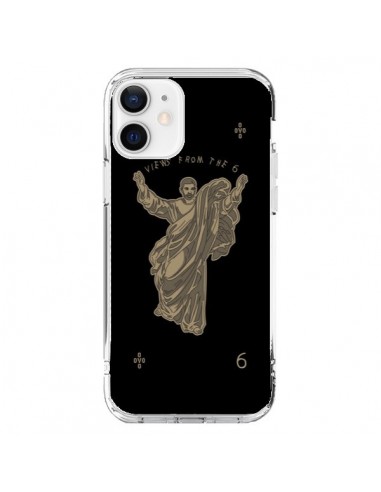 Coque iPhone 12 et 12 Pro God Black Drake Chanteur Jeu Cartes - Mikadololo