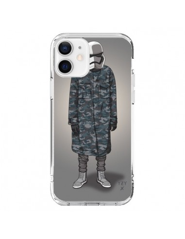 Coque iPhone 12 et 12 Pro White Trooper Soldat Yeezy - Mikadololo