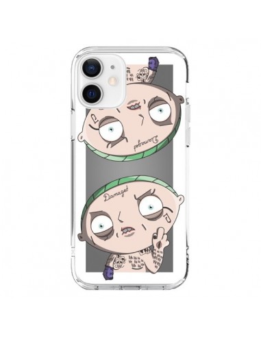 Coque iPhone 12 et 12 Pro Stewie Joker Suicide Squad Double - Mikadololo