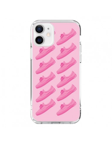 Coque iPhone 12 et 12 Pro Pink Rose Vans Chaussures - Mikadololo