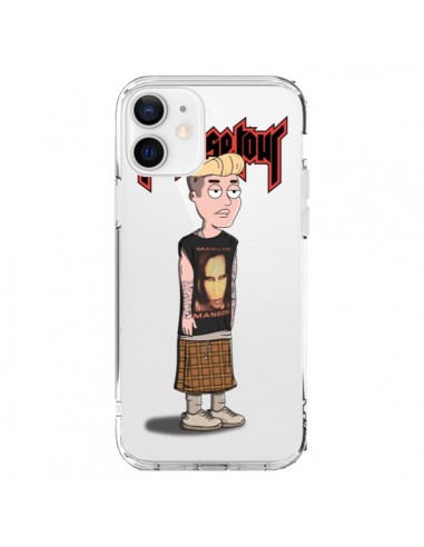 Coque iPhone 12 et 12 Pro Bieber Marilyn Manson Fan Transparente - Mikadololo