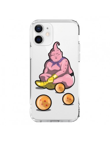 Coque iPhone 12 et 12 Pro Buu Dragon Ball Z Transparente - Mikadololo