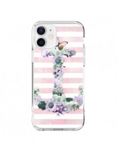 iPhone 12 and 12 Pro Case Ancora Marina Pink Flowers -...