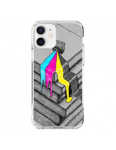 Coque iPhone 12 et 12 Pro Appareil Photo Bleeding Words - Maximilian San