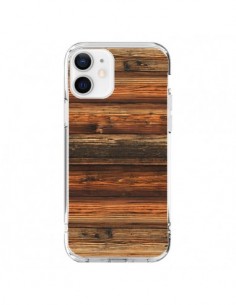 Coque iPhone 12 et 12 Pro Style Bois Buena Madera -...