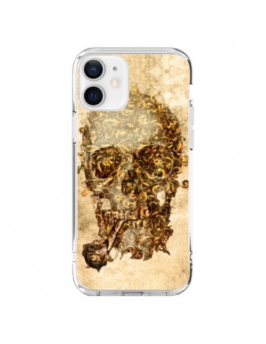 Coque iPhone 12 et 12 Pro Lord Skull Seigneur Tête de Mort Crane - Maximilian San