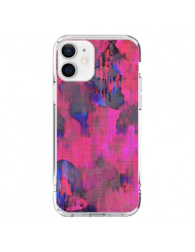 Coque iPhone 12 et 12 Pro Fleurs Rose Lysergic Pink - Maximilian San