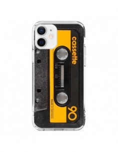 iPhone 12 and 12 Pro Case Yellow Cassette K7 - Maximilian...