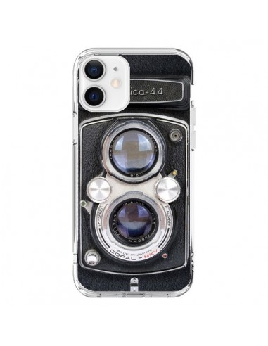 Coque iPhone 12 et 12 Pro Vintage Camera Yashica 44 Appareil Photo - Maximilian San