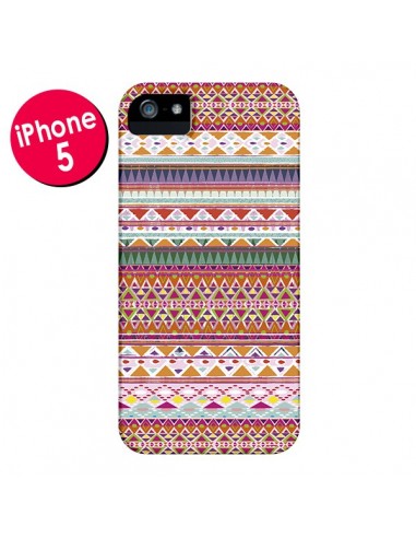 Coque Chenoa Azteque pour iPhone 5 et 5S - Monica Martinez