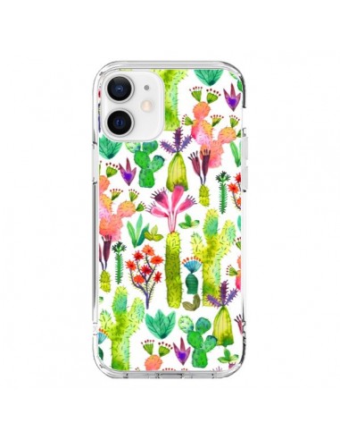 Coque iPhone 12 et 12 Pro Cacti Garden - Ninola Design