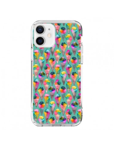 Coque iPhone 12 et 12 Pro Cute Ice Creams - Ninola Design