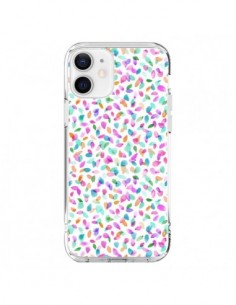 Coque iPhone 12 et 12 Pro Flower Petals Pink - Ninola Design